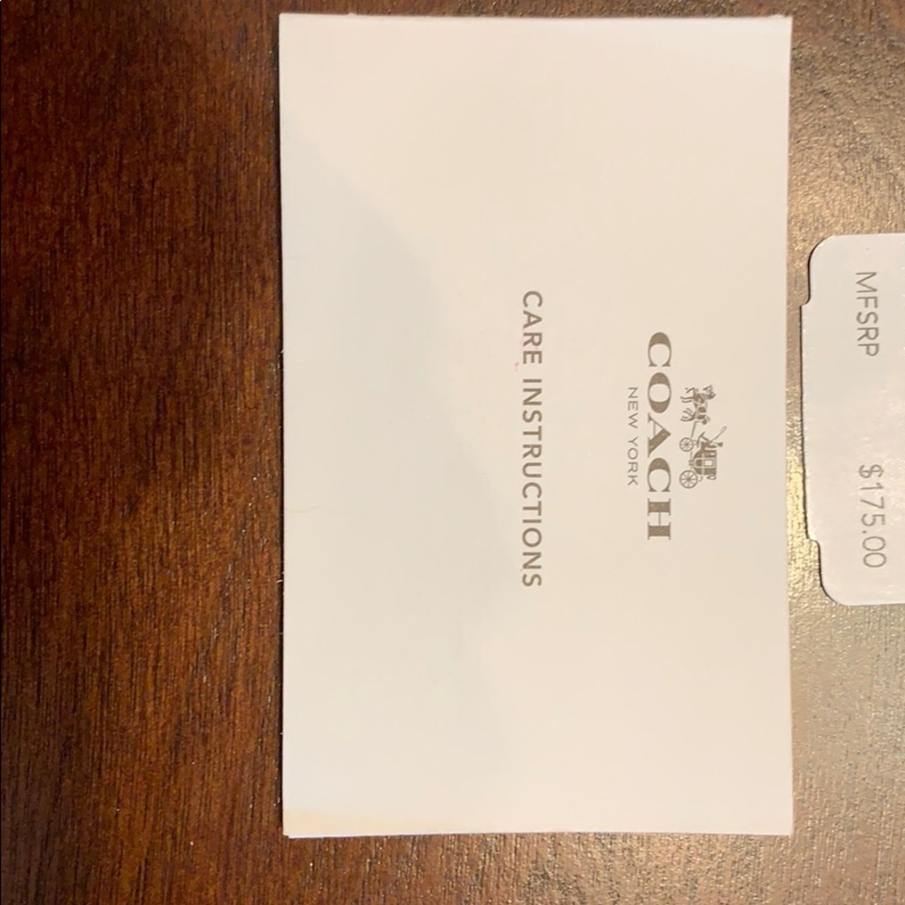 Authentic Coach men’s wallet - Picture 5 of 5